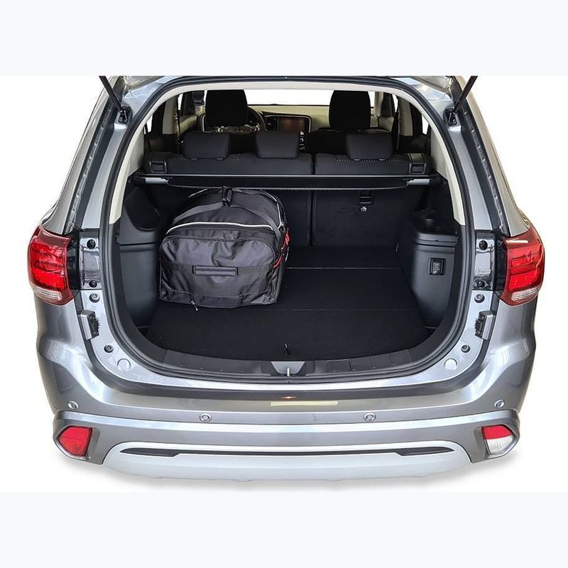 Sada tašiek do kufra KJUST Mitsubishi Outlander Phev 2014-2022 4 ks. čierna 14
