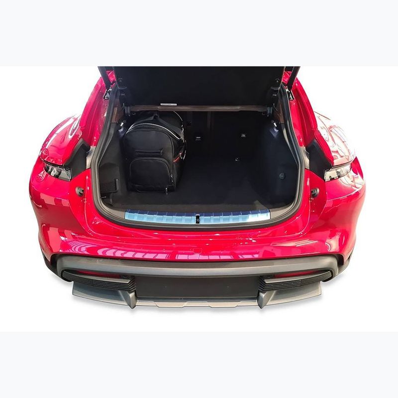 KJUST Porsche Taycan Turismo 2021+ sada tašiek do kufra 5 ks čierna. 16