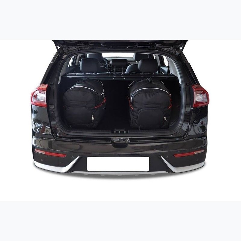 Súprava tašiek do batožinového priestoru KJUST Kia E-Niro 2020+3 ks black 11