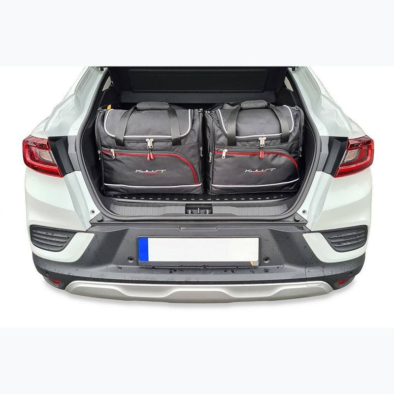 KJUST Renault Arkana Hybrid 2021+ sada tašiek do batožinového priestoru 4 ks čierna. 11