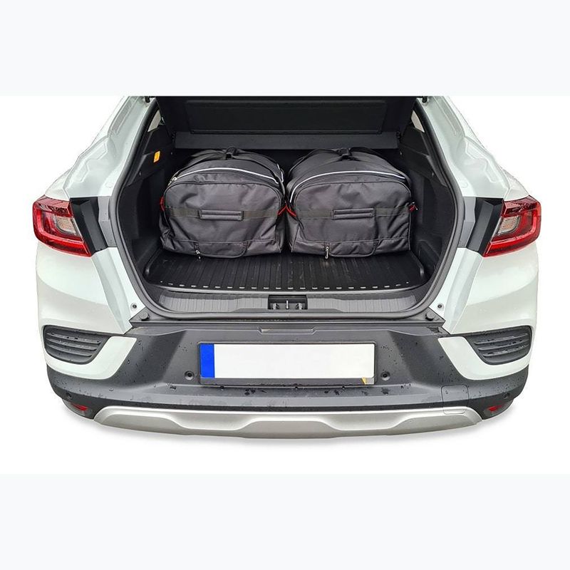 KJUST Renault Arkana Hybrid 2021+ sada tašiek do batožinového priestoru 4 ks čierna. 13