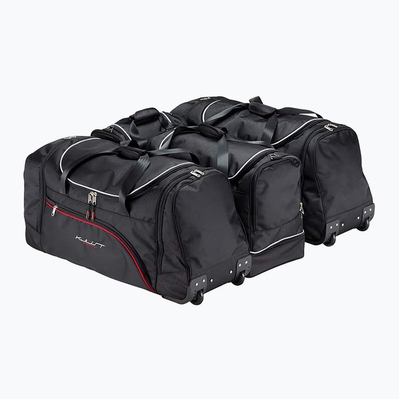 Sada tašiek do kufra KJUST Jeep Compass Phev 2020+ 4 ks black 2