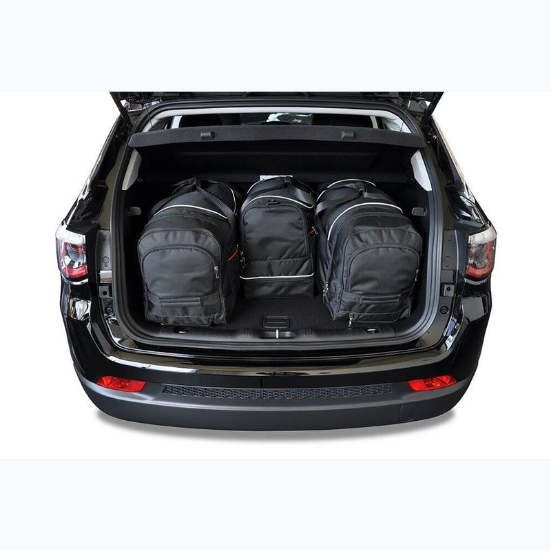 Sada tašiek do kufra KJUST Jeep Compass Phev 2020+ 4 ks black 18