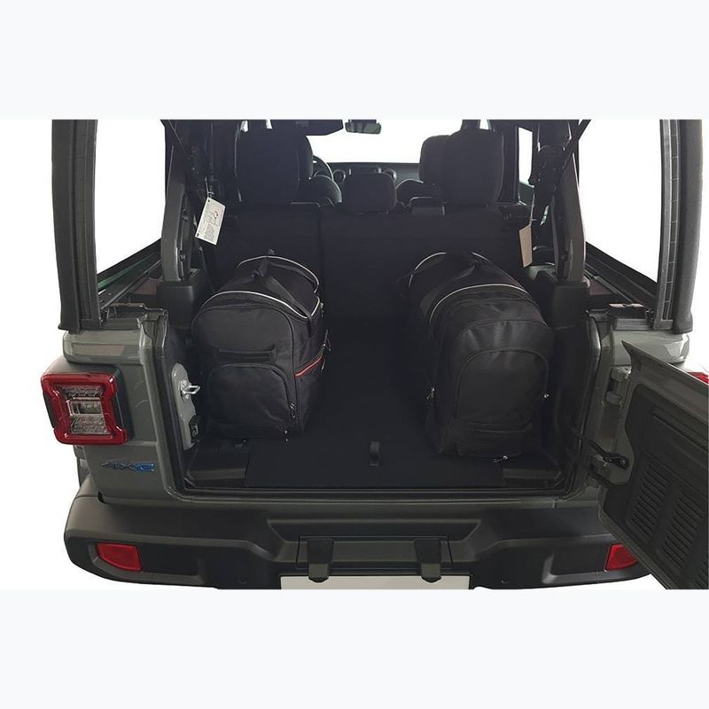 Sada tašiek do kufra KJUST Jeep Wrangler Phev 2021+ 4 ks black 18