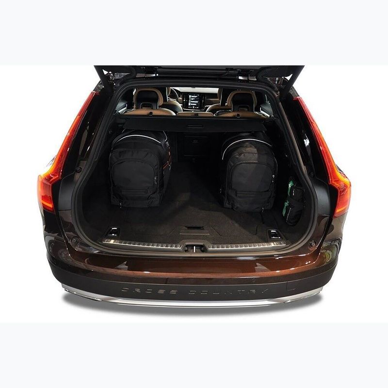 Súprava tašiek do batožinového priestoru KJUST Volvo V90 Cross Country 2016+ 5 ks black 20