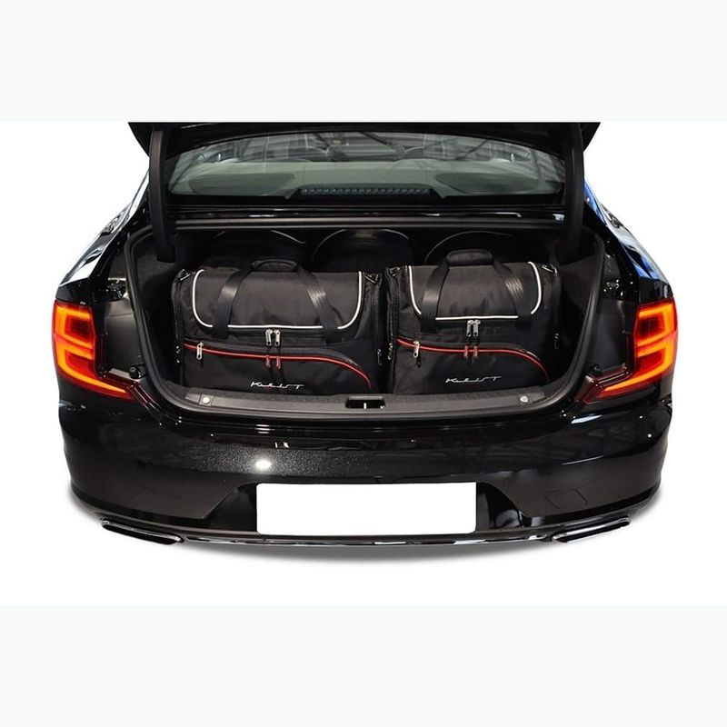 Súprava tašiek do batožinového priestoru KJUST Volvo S90 PHEV 2019+ 5 ks black 16