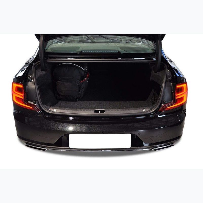 Súprava tašiek do batožinového priestoru KJUST Volvo S90 HEV 2016+ 5 ks black 19