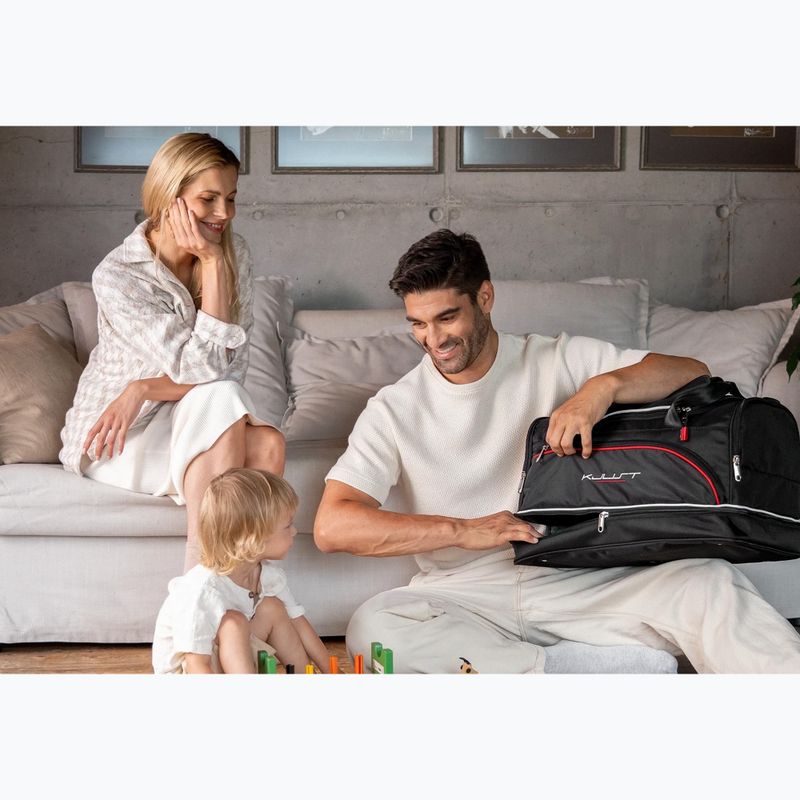 Súprava tašiek do batožinového priestoru KJUST Toyota Yaris Hev 2020+ 3 ks black 21