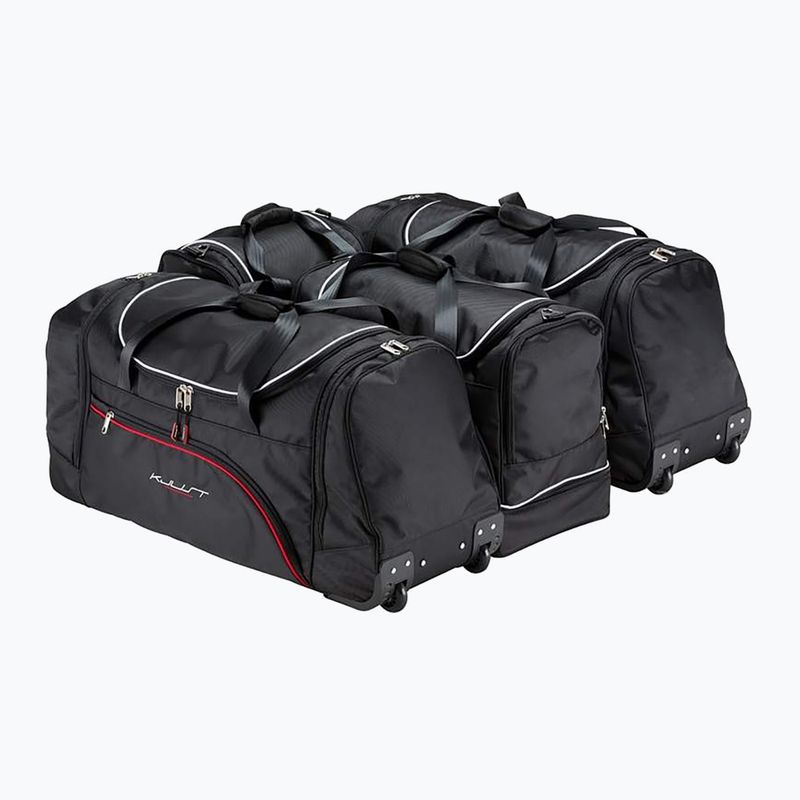 Sada tašiek do kufra KJUST Jeep Compass Mhev 2022+ 4 ks black 2