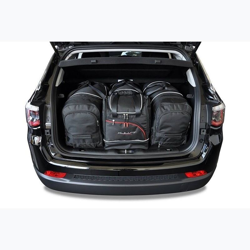 Sada tašiek do kufra KJUST Jeep Compass Mhev 2022+ 4 ks black 15