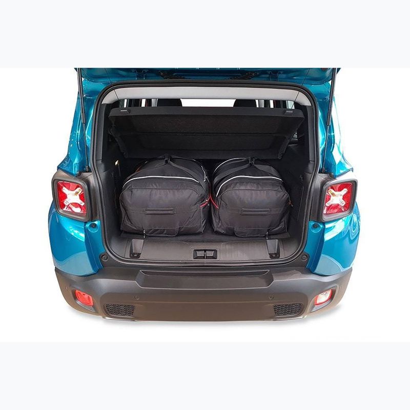 Sada tašiek do kufra KJUST Jeep Renegade Phev 2020+ 2 ks black 8