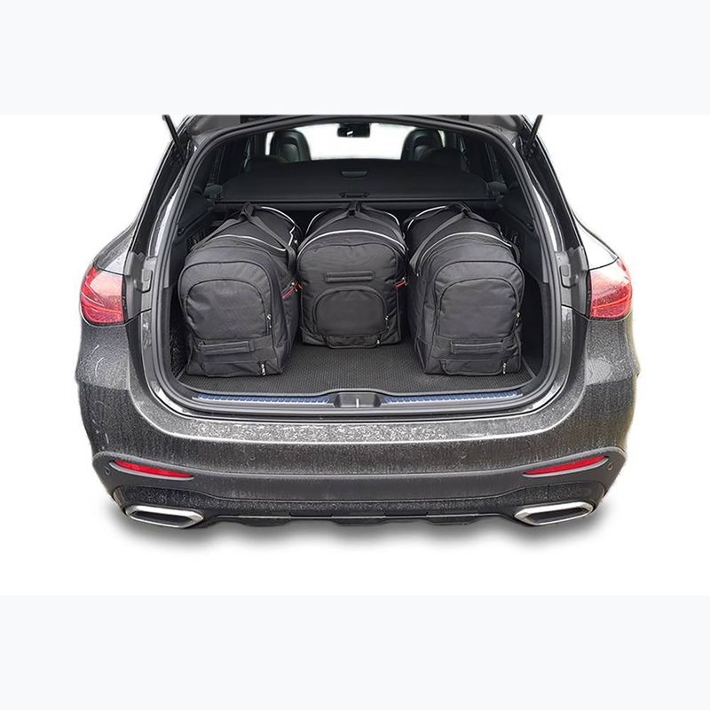 Sada tašiek do kufra KJUST Mercedes-Benz GLC MHEV 2022+ 4 ks. čierna 14