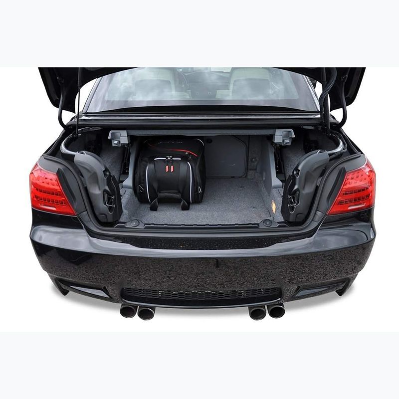 Sada tašiek do kufra KJUST BMW 3 Cabrio 2006-2013 3 ks black 15