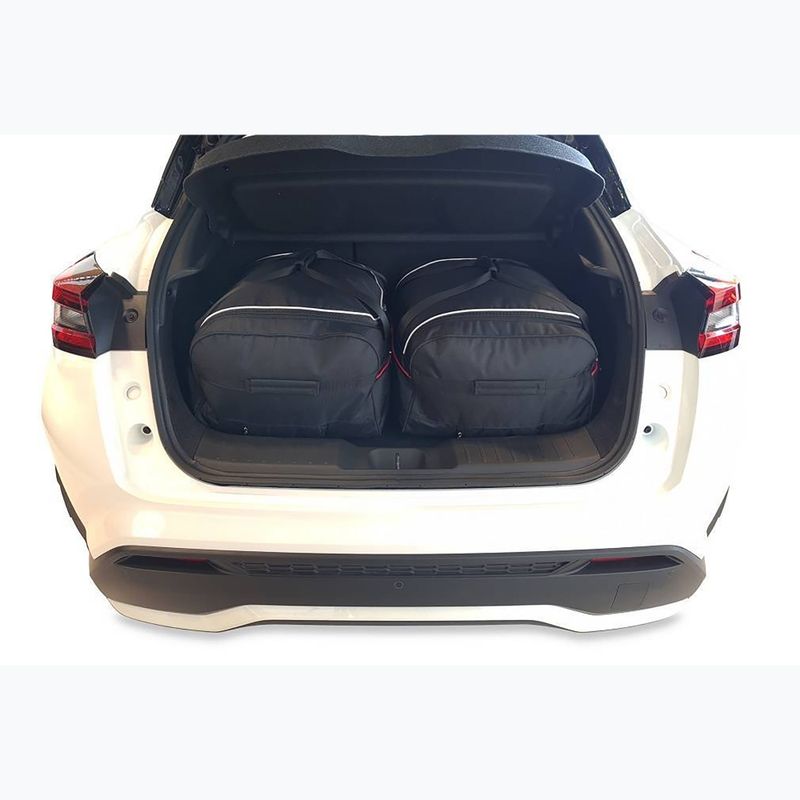 Sada tašiek do kufra KJUST Nissan Juke HEV 2022+ 2 ks. čierna 10