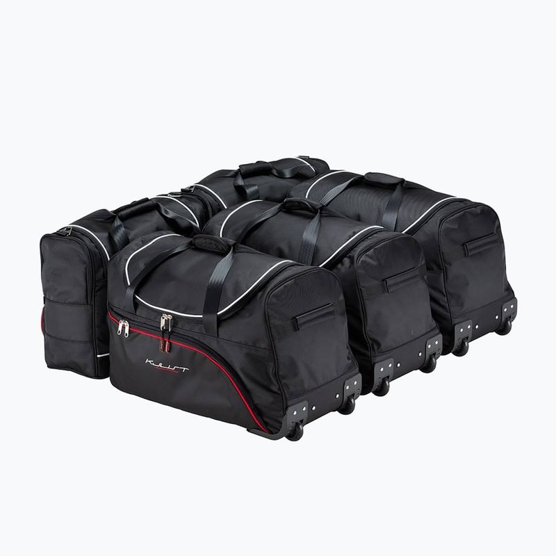 KJUST sada tašiek do kufra Peugeot 308 SW PHEV 2021+ 5 ks čierna. 2