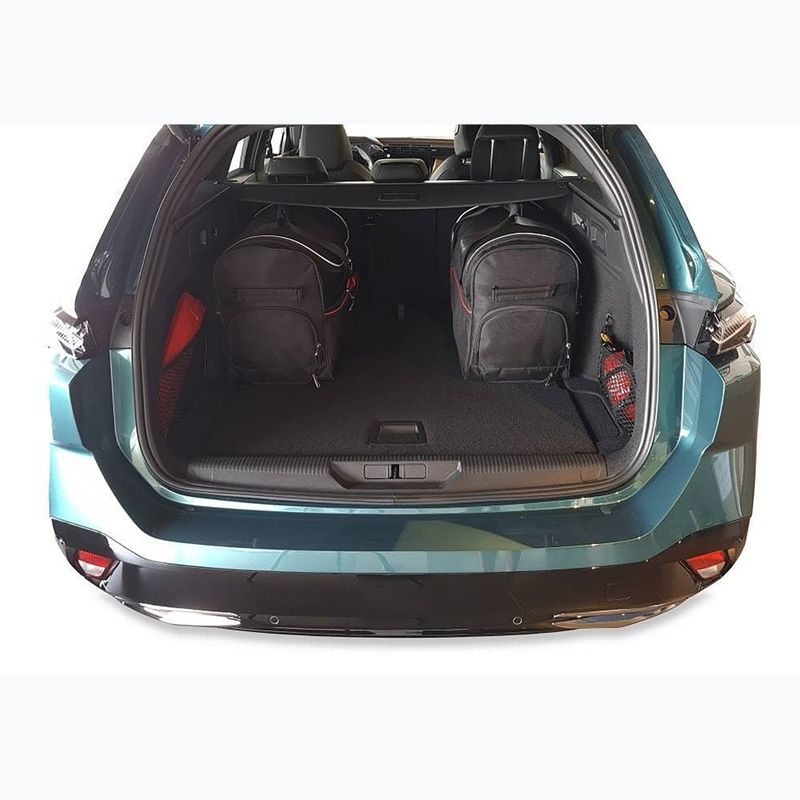 KJUST sada tašiek do kufra Peugeot 308 SW PHEV 2021+ 5 ks čierna. 16