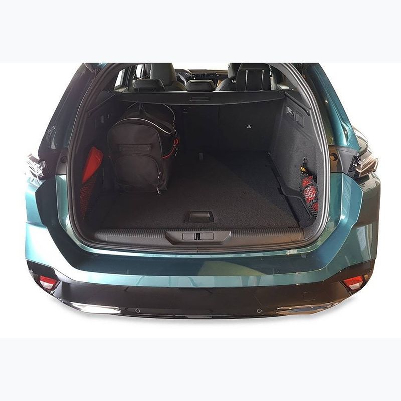 KJUST sada tašiek do kufra Peugeot 308 SW PHEV 2021+ 5 ks čierna. 17