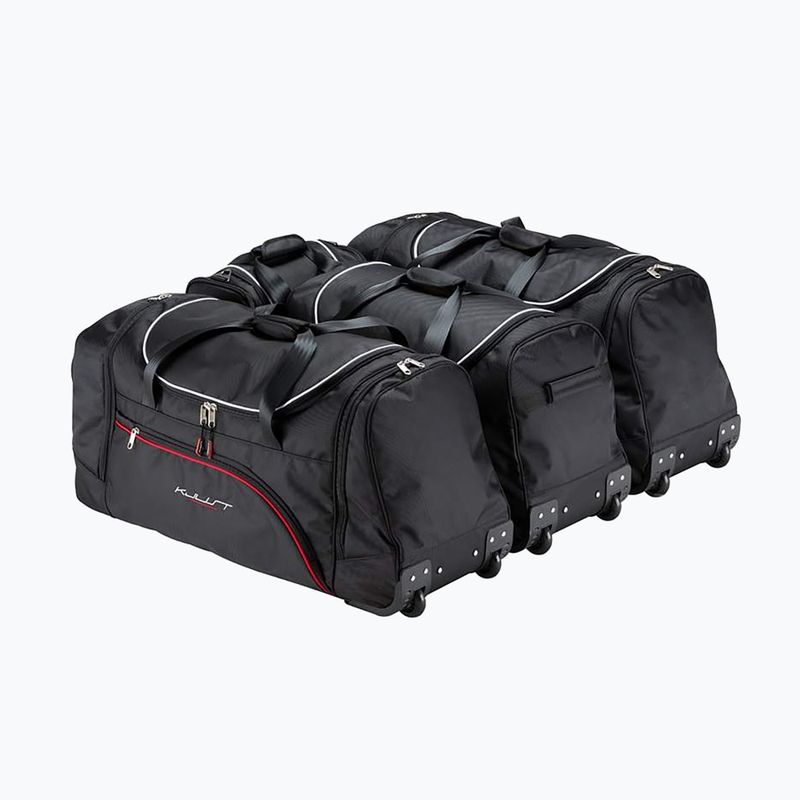 Sada tašiek do kufra KJUST Mercedes-Benz GLC PHEV 2022+ 4 ks. čierna 2