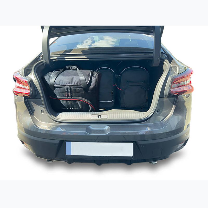 Sada tašiek do kufra KJUST Citroen E-C4 X 2023+ 5 ks black 15