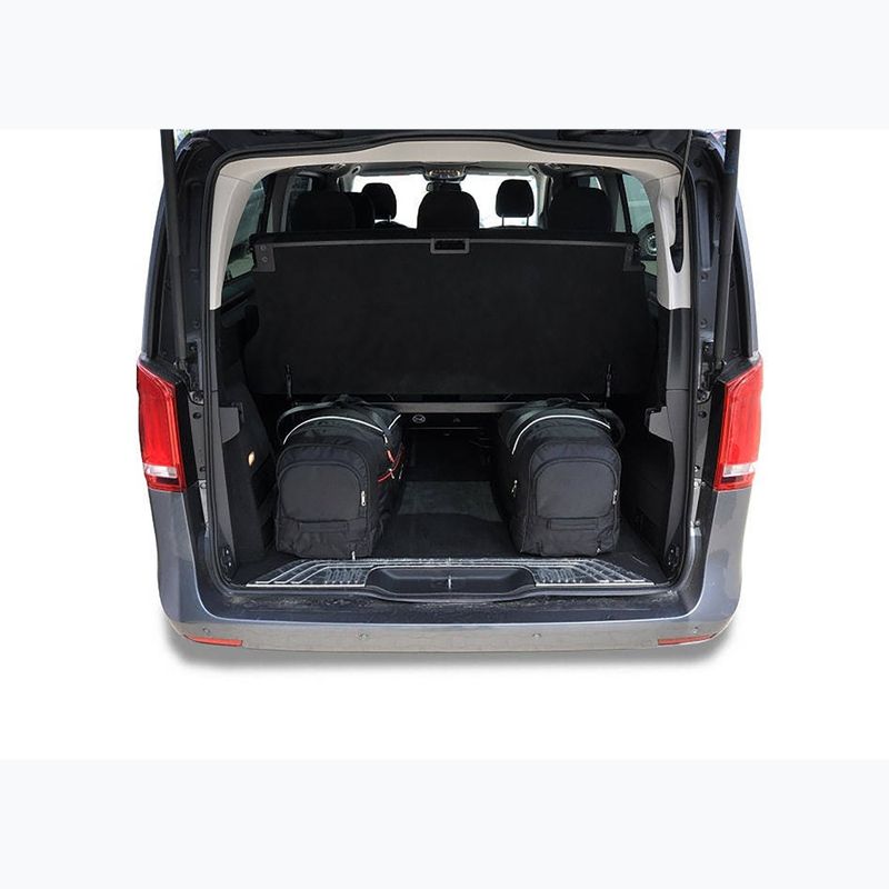 Sada tašiek do kufra KJUST Mercedes-Benz EQV Extra Long 2020+ 7 ks. čierna 12