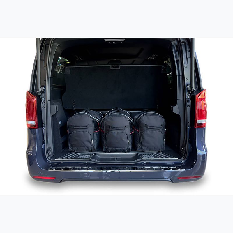 Sada tašiek do kufra KJUST Mercedes-Benz EQV Long 2020+ 7 ks. čierna 13