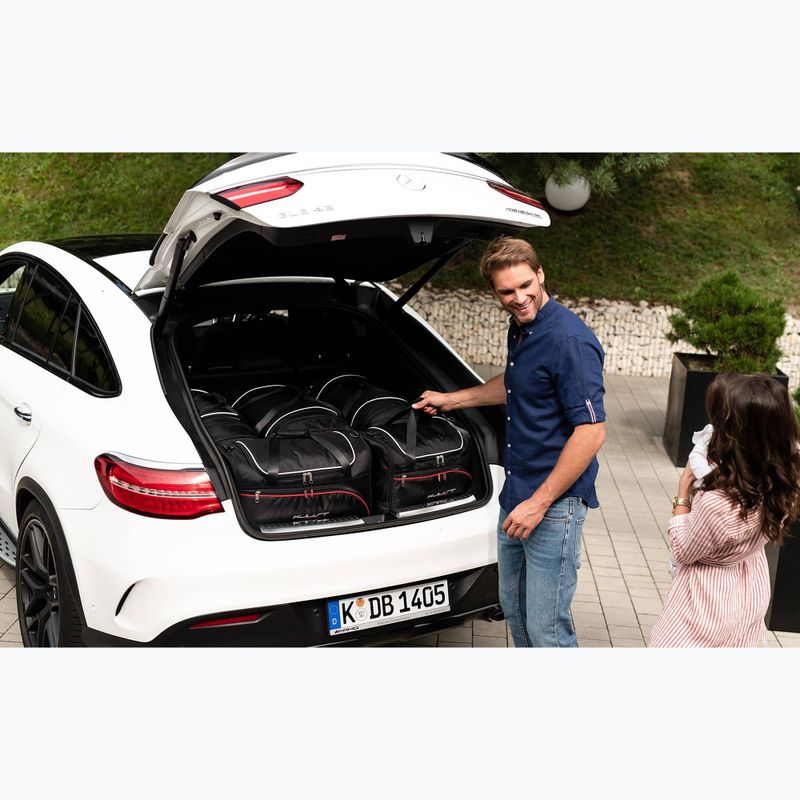 Sada tašiek do kufra KJUST Mercedes-Benz EQV Long 2020+ 7 ks. čierna 17