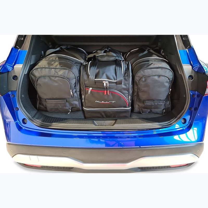 KJUST Sada batožinového vaku Nissan Qashqai HEV 2022+ 4 ks čierna. 14