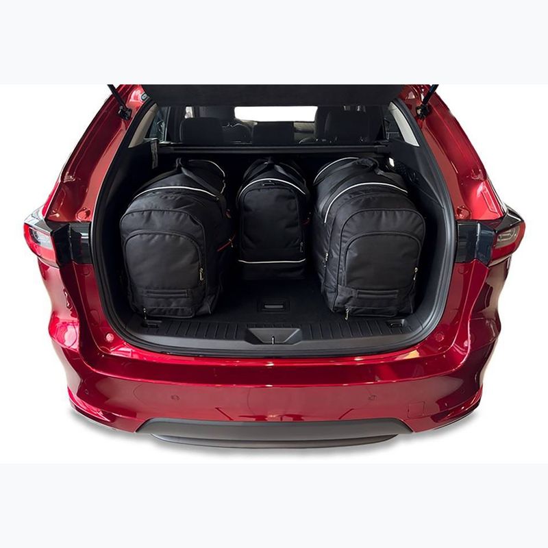Sada tašiek do kufra KJUST Mazda CX-60 HEV 2022+ 4 ks. čierna 12
