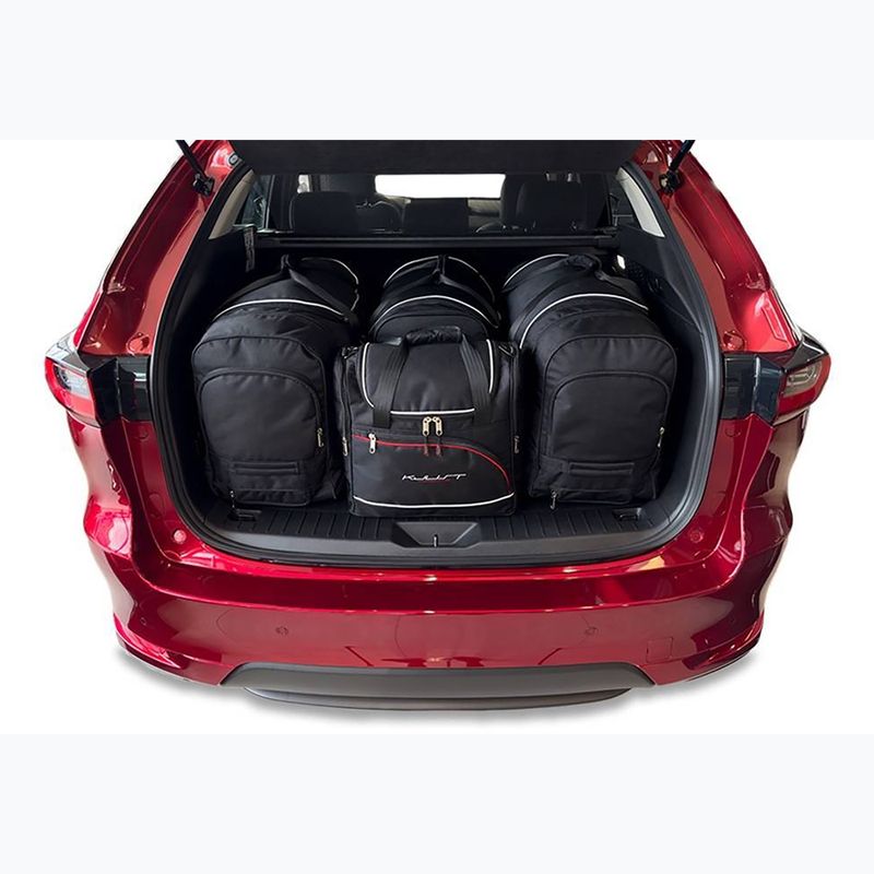 Sada tašiek do kufra KJUST Mazda CX-60 PHEV 2022+ 4 ks. čierna 12