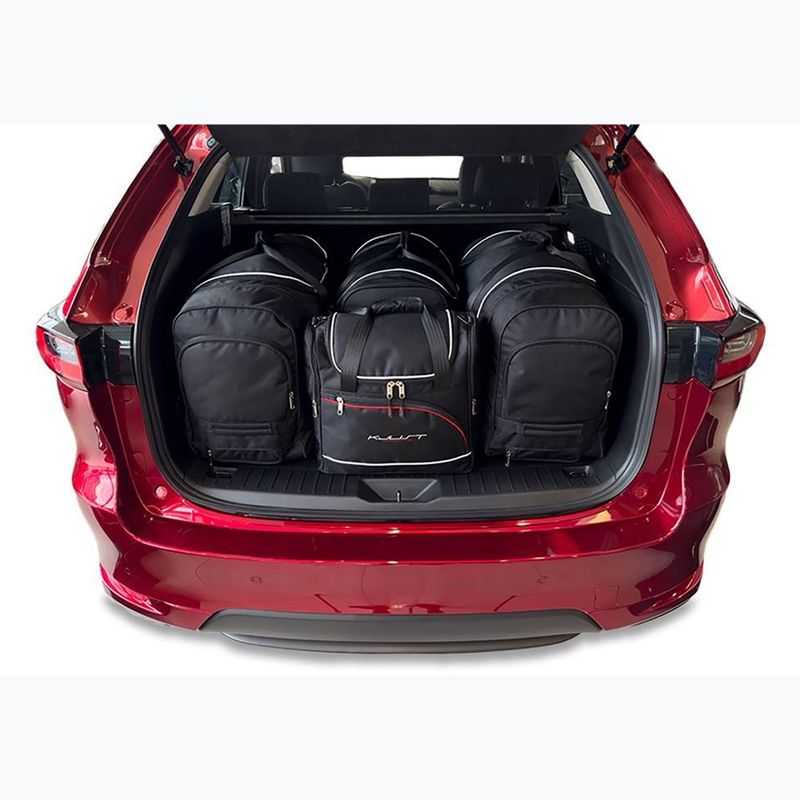 Sada tašiek do kufra KJUST Mazda CX-60 HEV 2022+ 4 ks. čierna 12