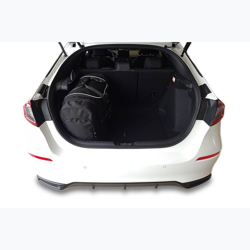 Sada tašiek do kufra KJUST Honda Civic Hatchback HEV 2021+ 4 ks black 17
