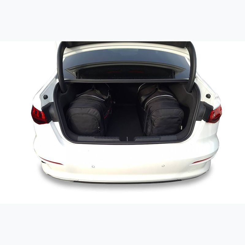 KJUST Audi A3 Limousine sada tašiek do kufra 2020+ 4 ks čierna 19