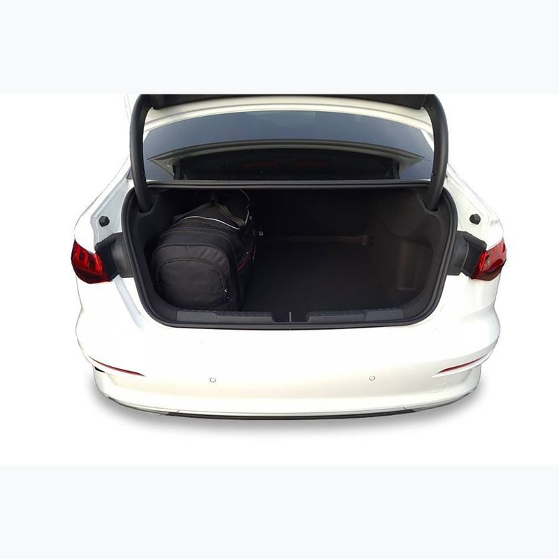 KJUST Audi A3 Limousine sada tašiek do kufra 2020+ 4 ks čierna 20