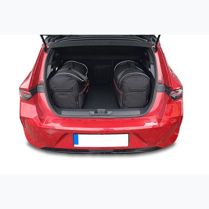 KJUST sada tašiek do kufra Opel Astra Hatchback PHEV 2021+ 3 ks čierna. 11