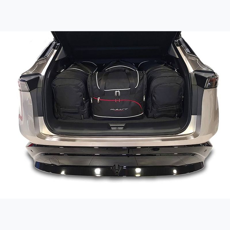 Sada tašiek do kufra KJUST Nissan Ariya 2022+ 4 ks. čierna 13