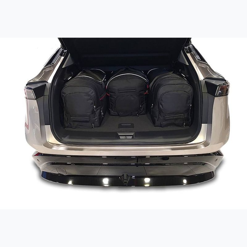 Sada tašiek do kufra KJUST Nissan Ariya 2022+ 4 ks. čierna 14