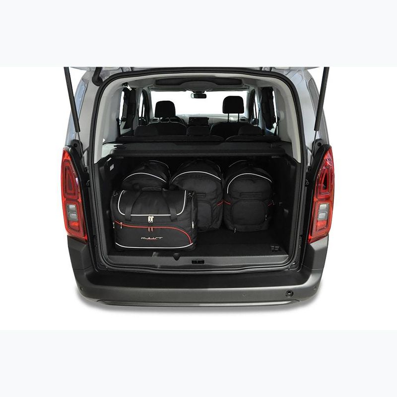 Súprava tašiek do batožinového priestoru KJUST Toyota Proace City Verso 2019+ 5 ks black 18