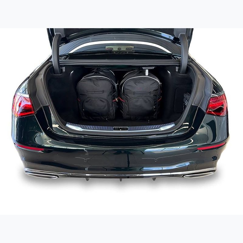 Sada tašiek do kufra KJUST Mercedes-Benz S Long MHEV 2020+ 4 ks. čierna 14
