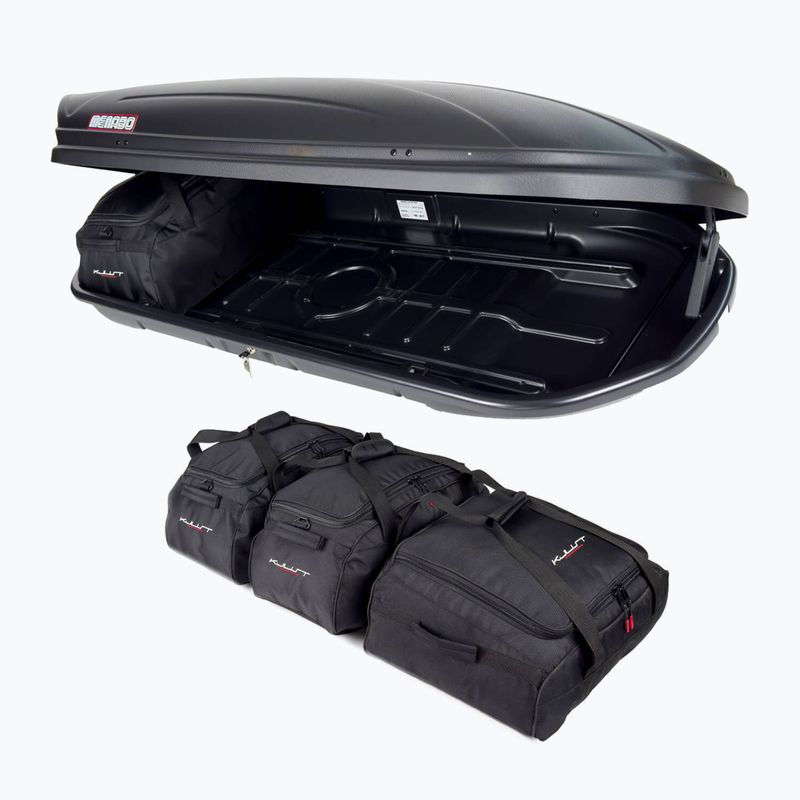 Sada tašiek do strešného boxu KJUST Menabo Marathon 460 4 ks čierna 5