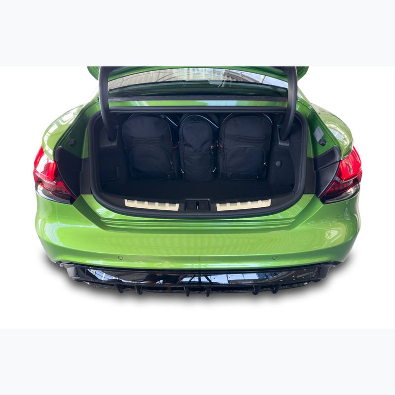 KJUST Audi E-Tron GT 2021+ sada tašiek do batožinového priestoru 6 ks čierna 21