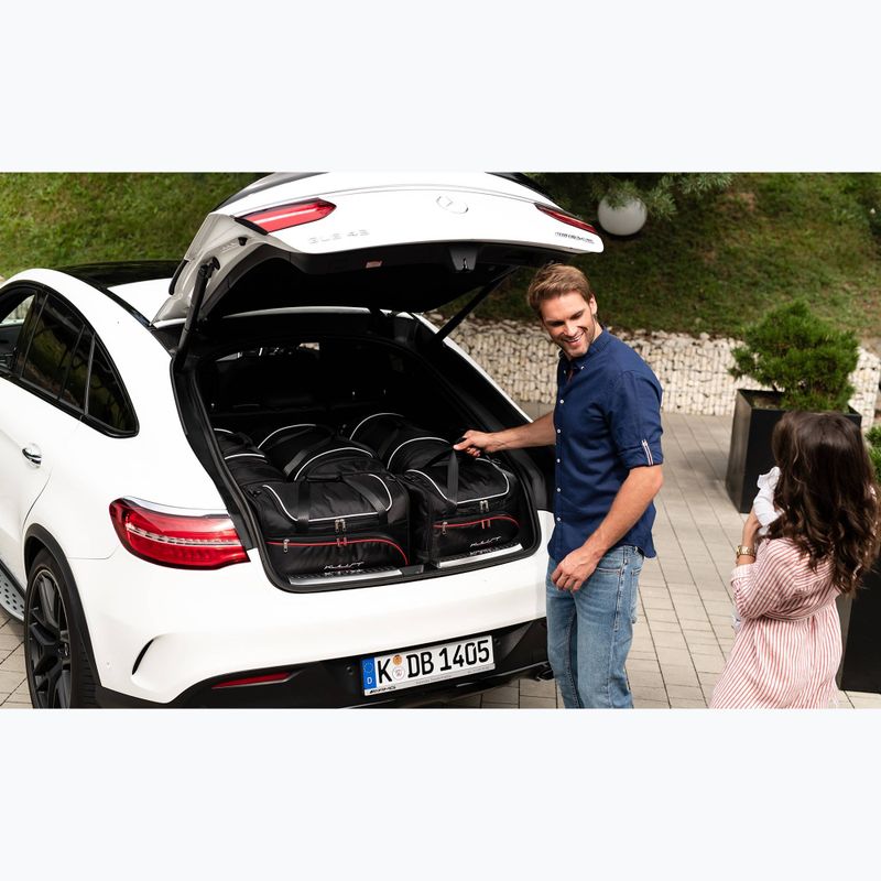 Sada tašiek do kufra KJUST Mini Countryman 2023+ 4 ks. čierna 17