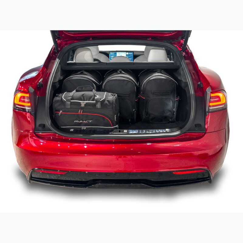 KJUST Tesla Model S EV 2021+ sada tašiek do kufra 7 ks čierna. 16