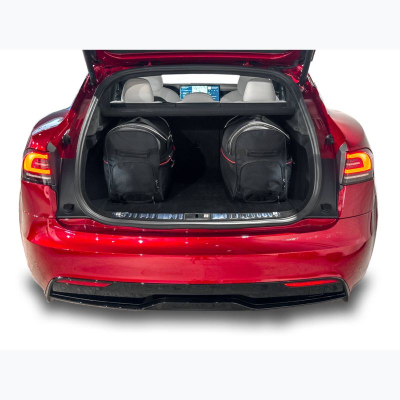 KJUST Tesla Model S EV 2021+ sada tašiek do kufra 7 ks čierna. 18
