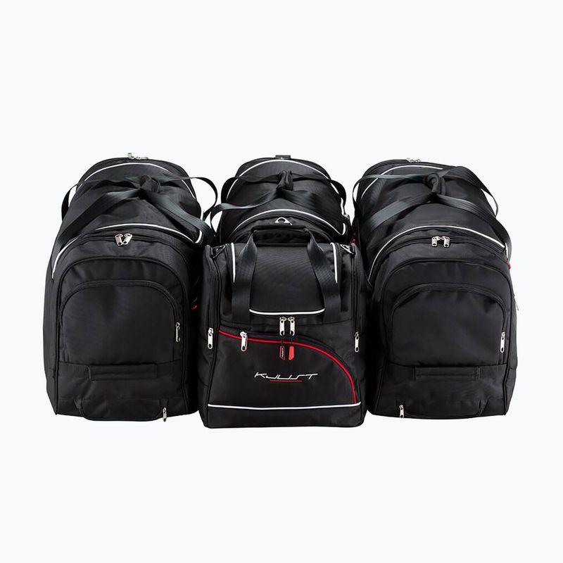 Súprava tašiek do batožinového priestoru KJUST Volkswagen Tiguan MHEV 2024+ 4 ks black 3