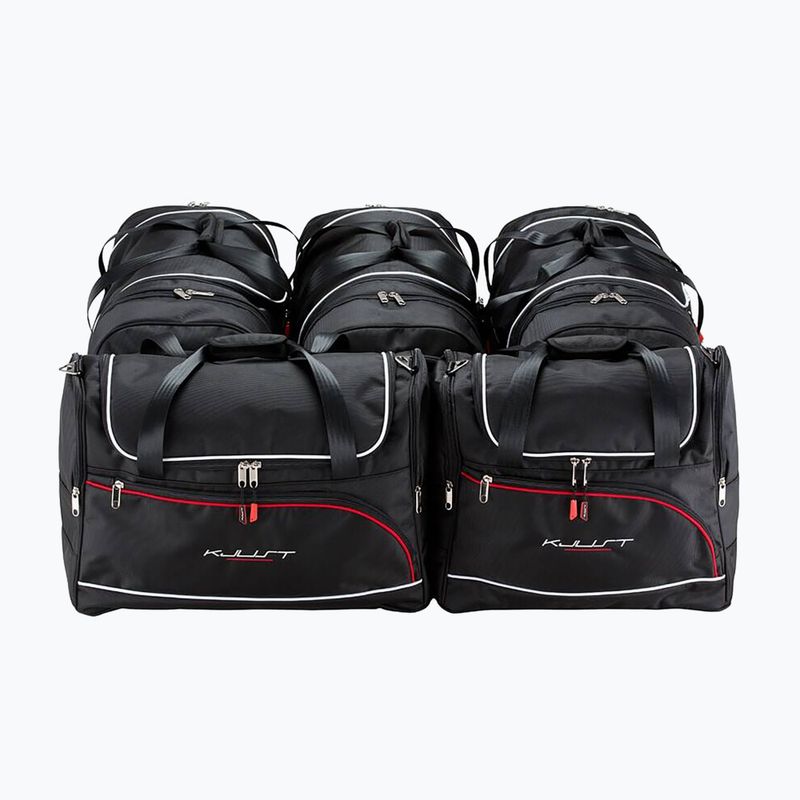 KJUST sada tašiek do kufra Audi A6 Limousine C8 2018+ 5 ks čierna 2