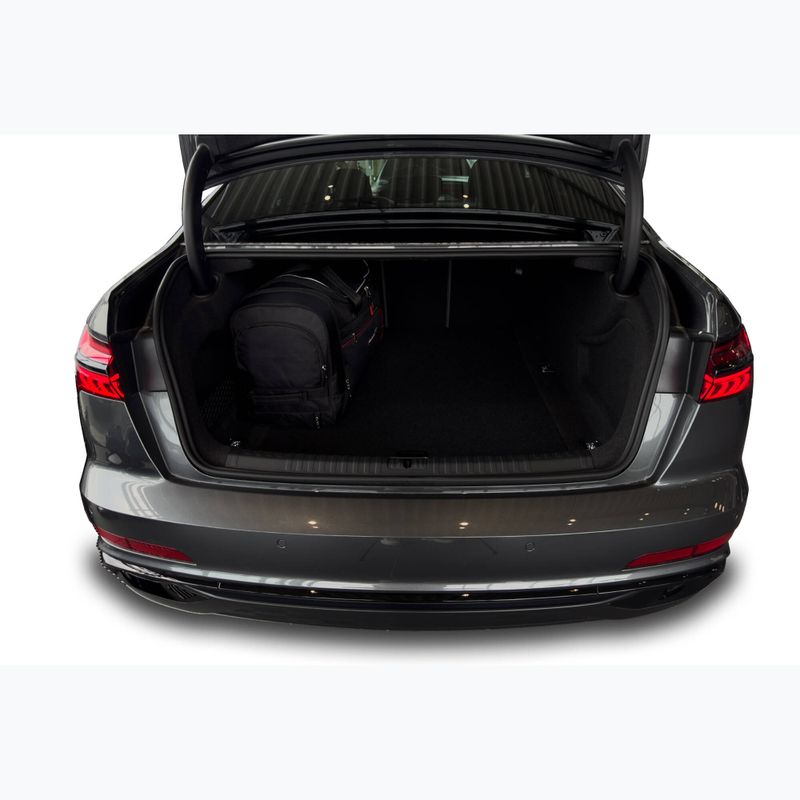 KJUST sada tašiek do kufra Audi A6 Limousine C8 2018+ 5 ks čierna 21