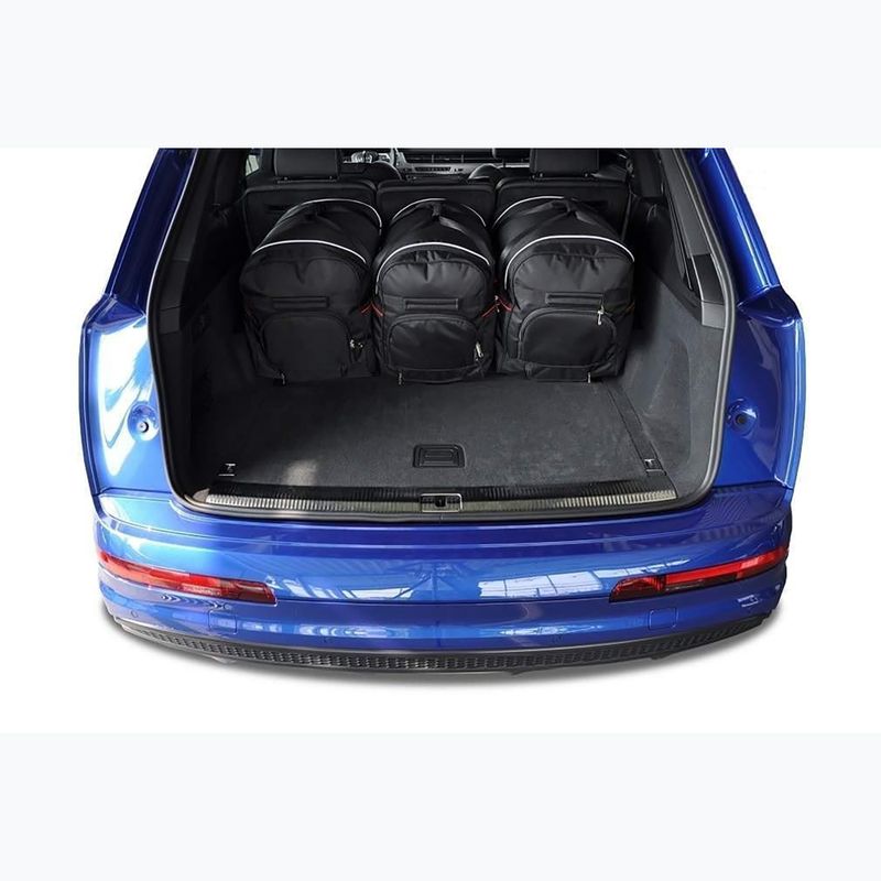 KJUST Audi Q7 PHEV sada tašiek do kufra 2020+ 5 ks čierna 18