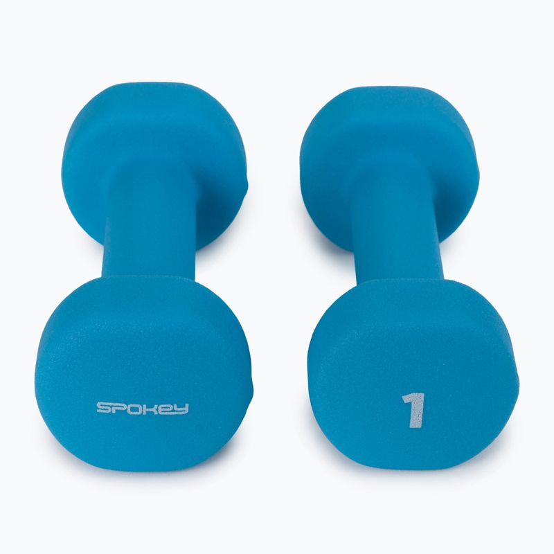 Spokey Shape IV činky 2x1kg modré 920894 3