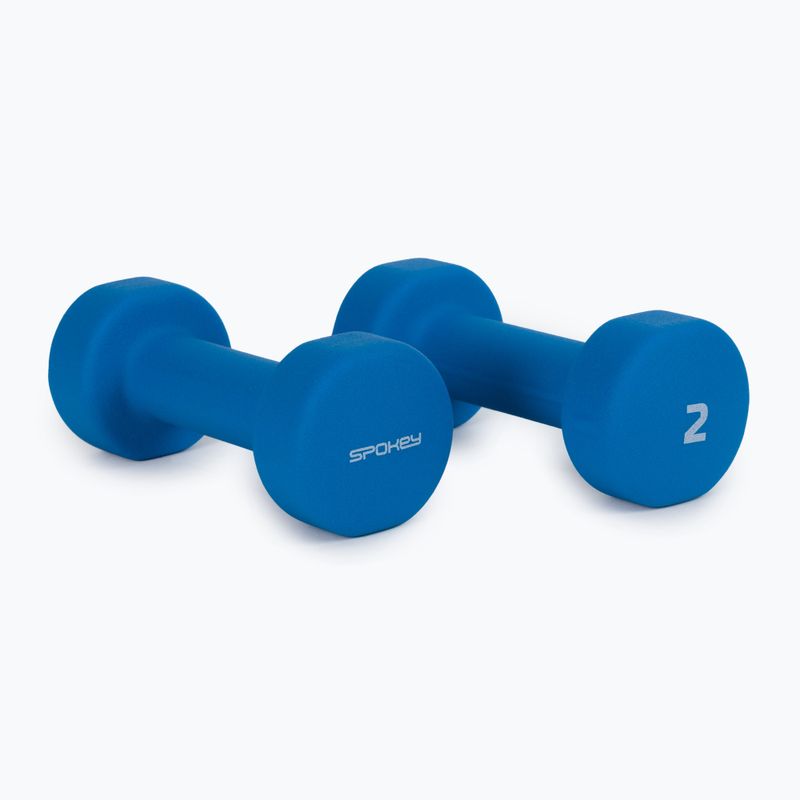 Spokey Shape IV činky 2x2 kg modré 920895