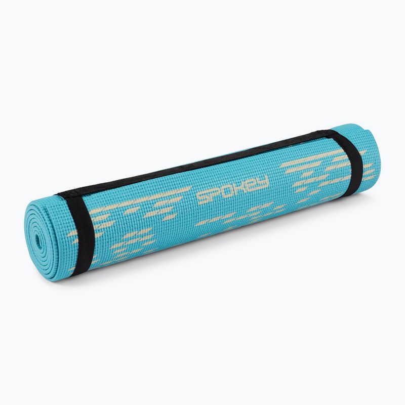 Tréningová podložka Spokey Lightmat modrá 920917 3